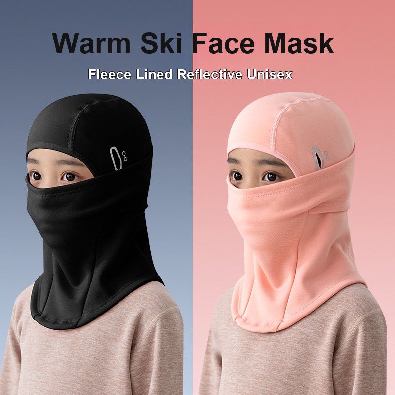 Kids Face Mask - Gorro Balaclava para Crianças, Protetor Térmico