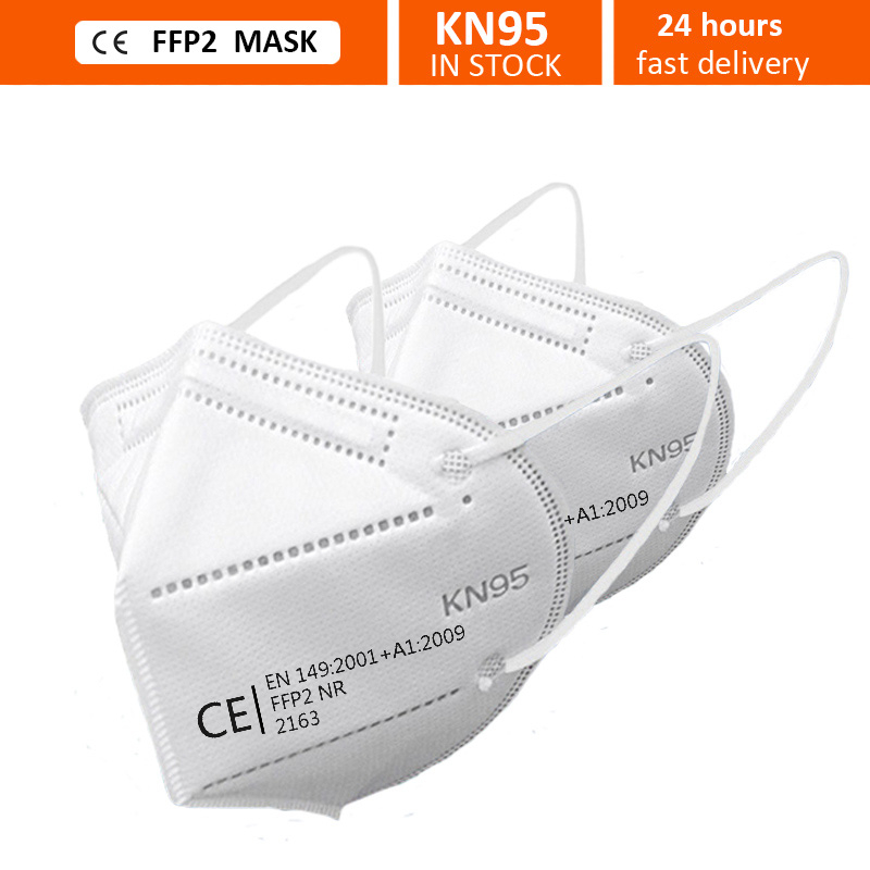 Kn95 Respirator Mask - Máscara protetora ffp2 kn95, máscara de