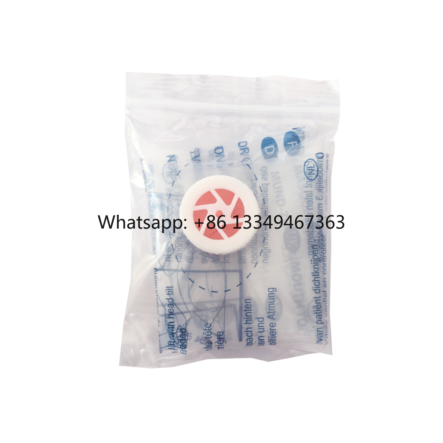 Disposable Mask Blue - Fabricante boca a boca máscara respiratória