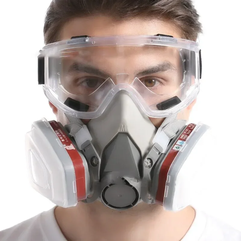 Dust Mask Construction - Original 6200 respirador reutilizável meia face