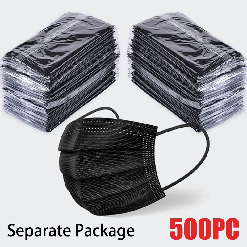 Disposable Surgical Mask - Máscara descartável, pacote separado, máscara facial