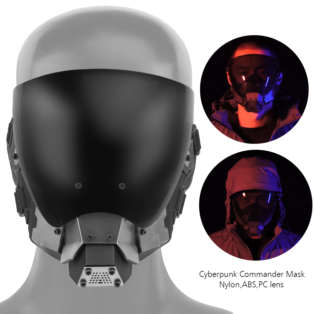 Anti Pollution Mask - Máscara tática de airsoft, óculos antiembaçante