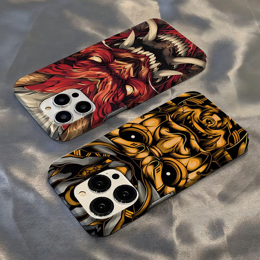 Mask Case Hard Shell - Capa de Celular com Máscara Oni