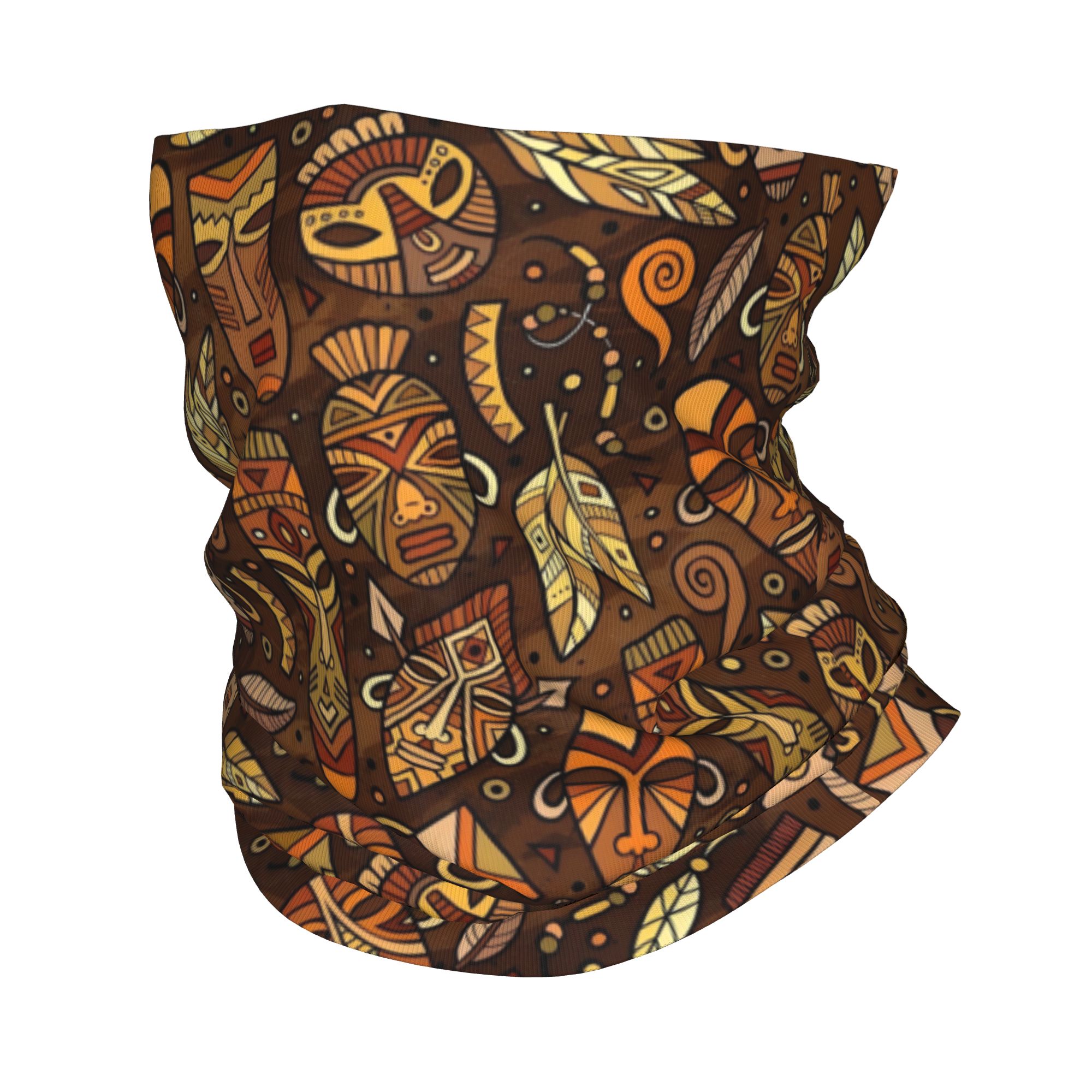 Neck Gaiter Face Cover - Bandana Personalizada com Padrão de Máscara