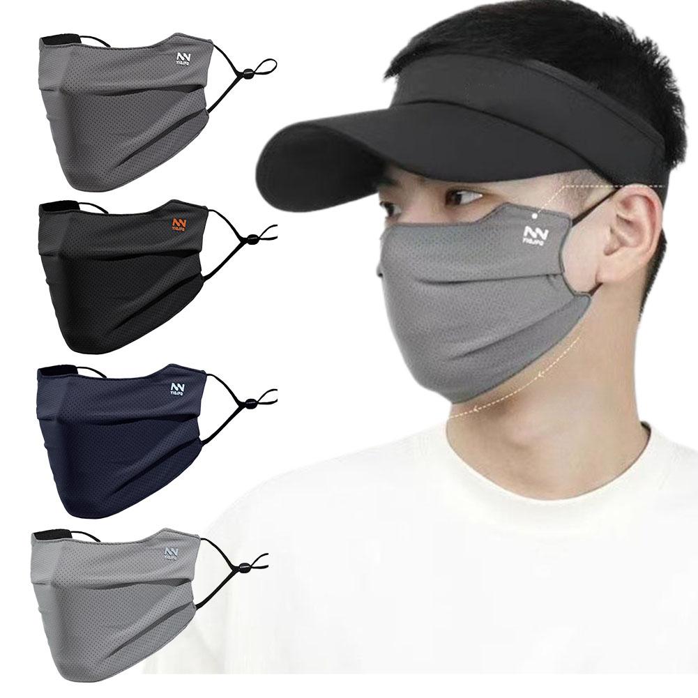 Sports Mask Breathable - Máscara Facial de Proteção Solar em