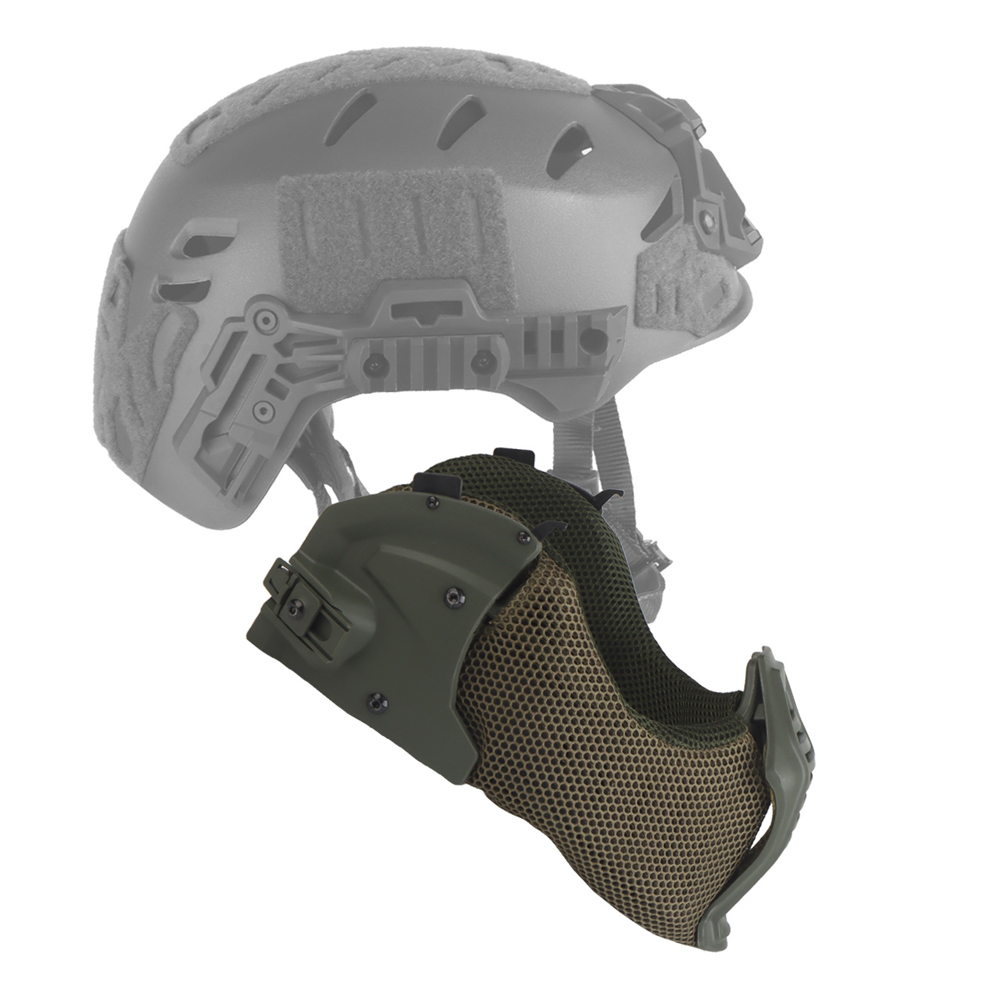 Respirator Half Face - Equipe tática wendy 3.0 capacete protetor