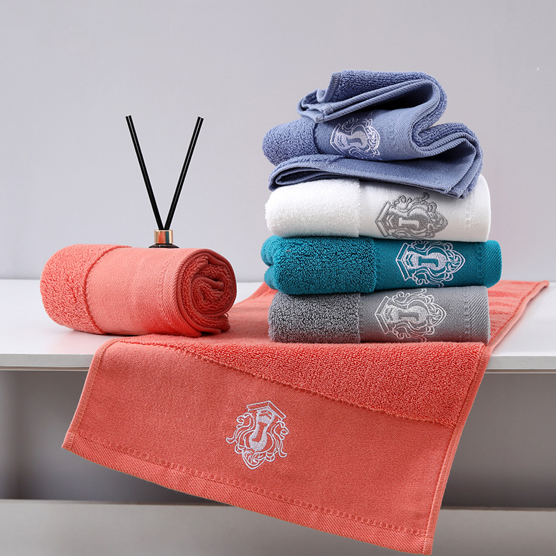 Cloth Face Mask Washable - Conjunto de Toalhas de Algodão Brancas