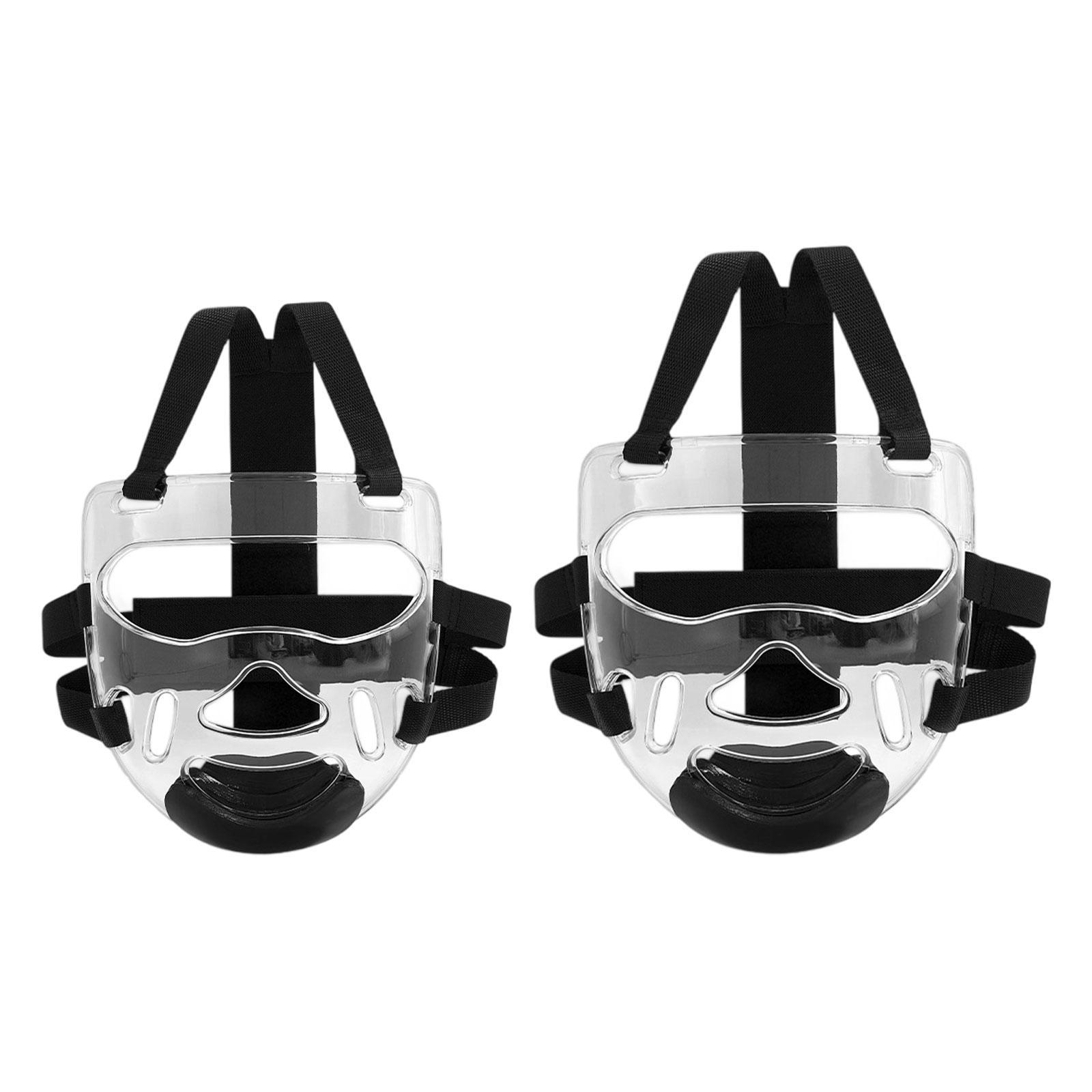 Kids Face Mask - Protetor Facial Transparente de Taekwondo em