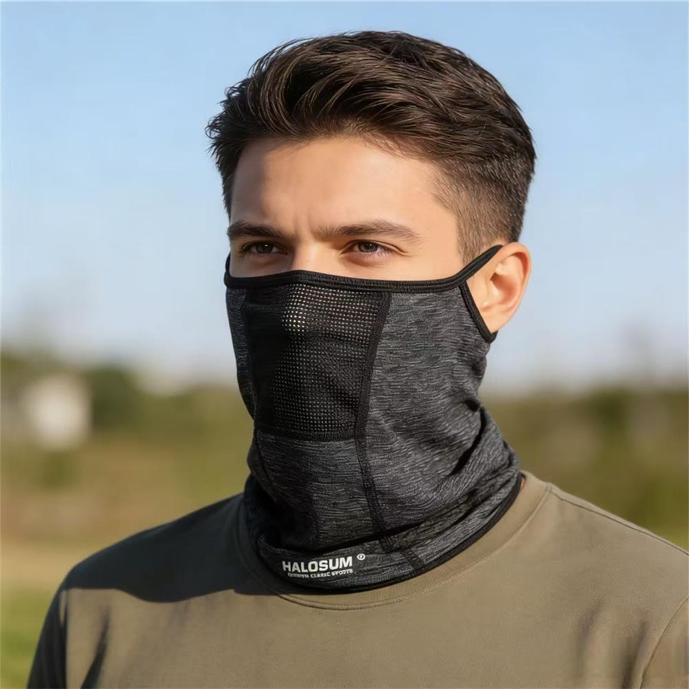 Sports Mask Breathable - Máscara Facial de Malha Respirável Ice