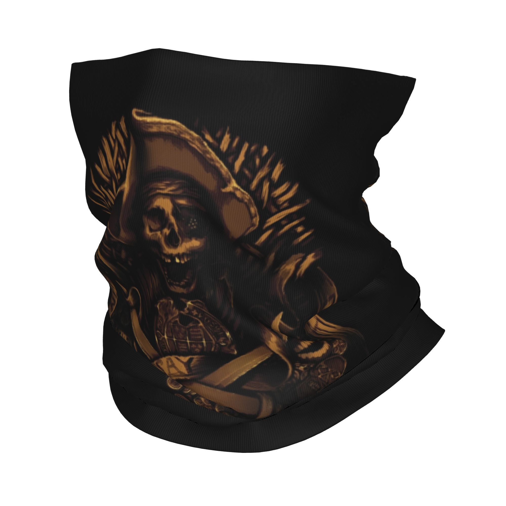 Neck Gaiter Face Cover - Bandana Personalizada com Estampa de Caveira
