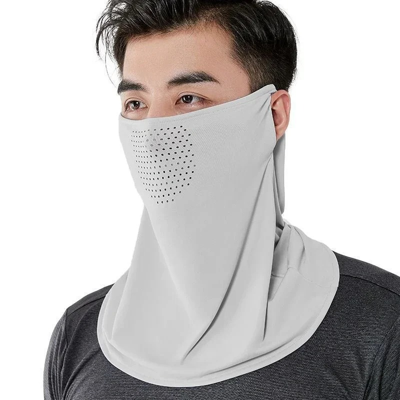 Máscara Facial de Seda Gelada  - Sports Mask Breathable avaliação e preço