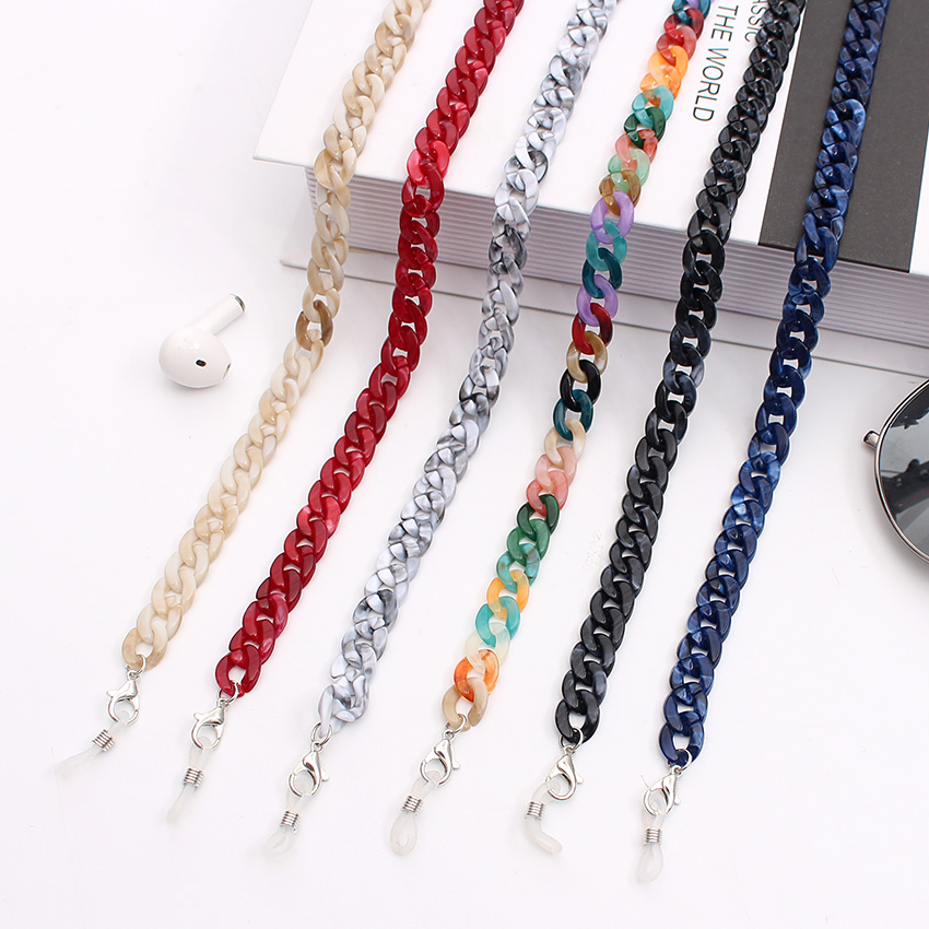 Corrente de óculos acrílico mo - Mask Chain Holder avaliação e preço