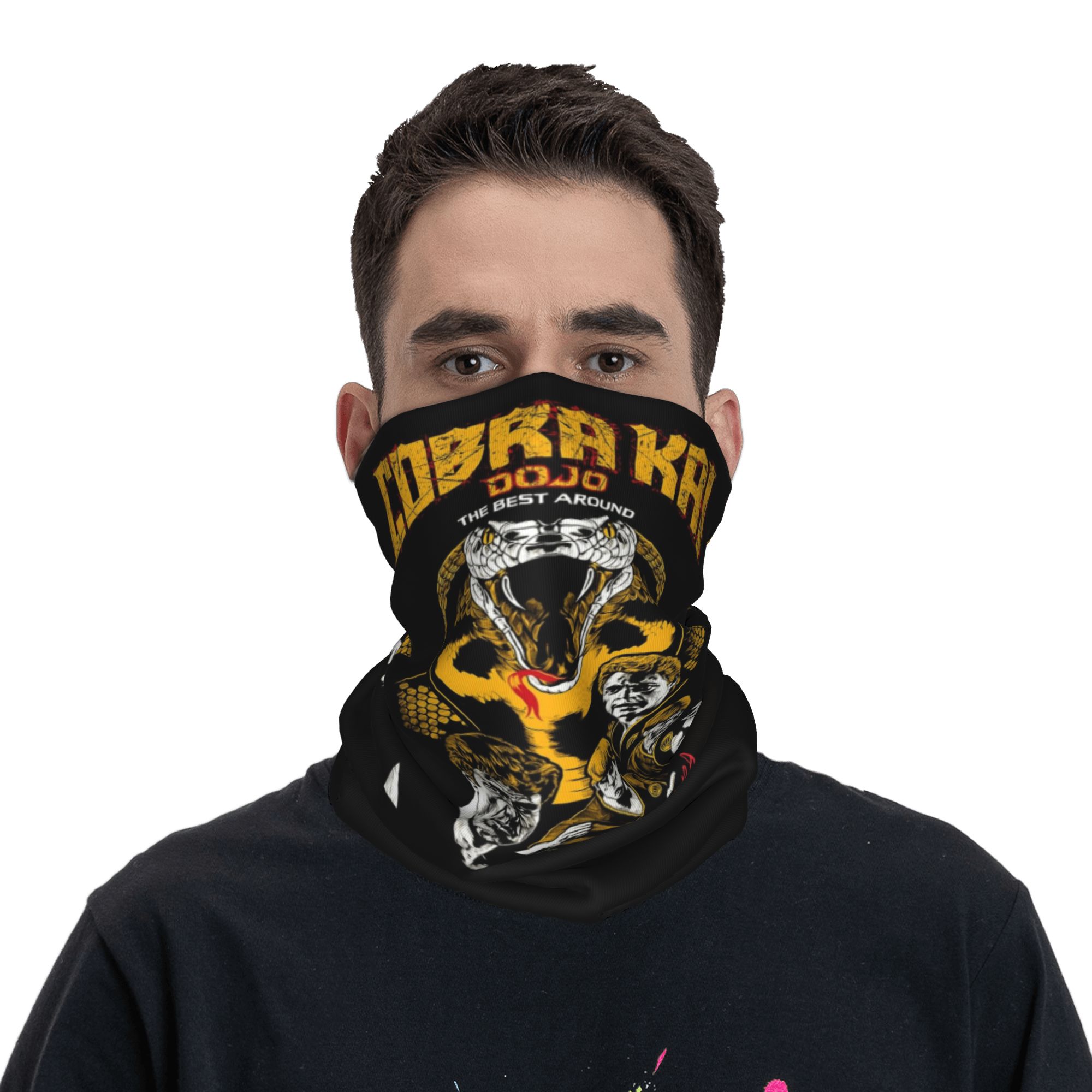 Bandana Personalizada Cobra Ka - Neck Gaiter Face Cover avaliação e preço