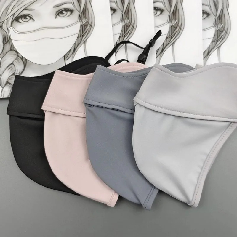 Máscara Facial de Seda Gelada  - Sports Mask Breathable avaliação e preço