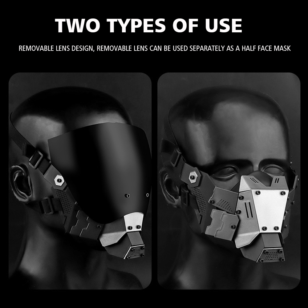 Máscara tática de airsoft, ócu - Anti Pollution Mask avaliação e preço