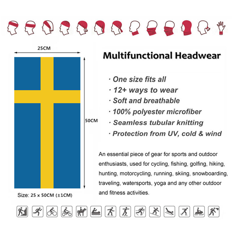 Bandana com estampa da bandeir - Neck Gaiter Face Cover avaliação e preço