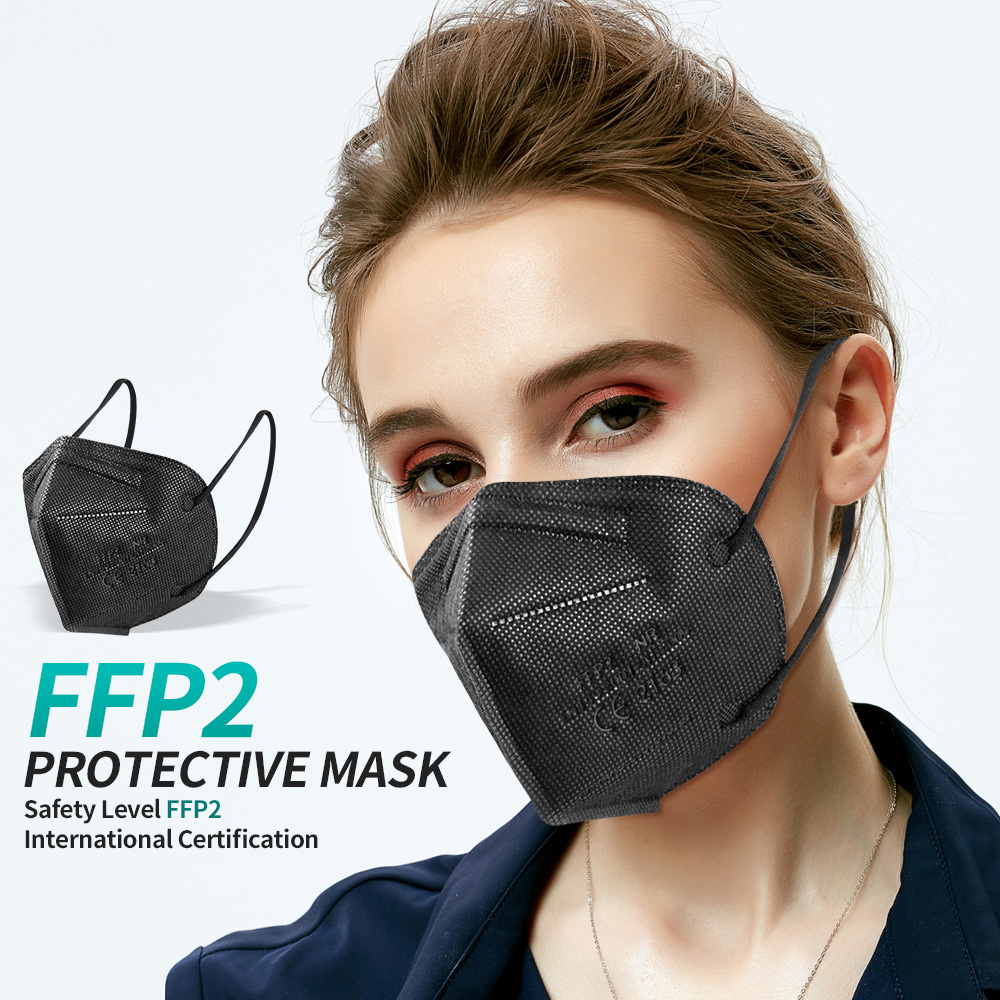 10-100 pces ffp2 máscaras kn95 - Kn95 Respirator Mask avaliação e preço