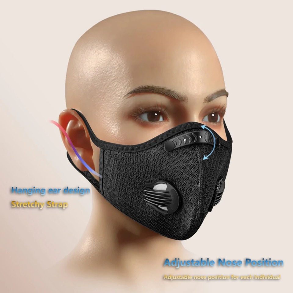 Máscara de ciclismo com filtro - Dust Mask Construction avaliação e preço