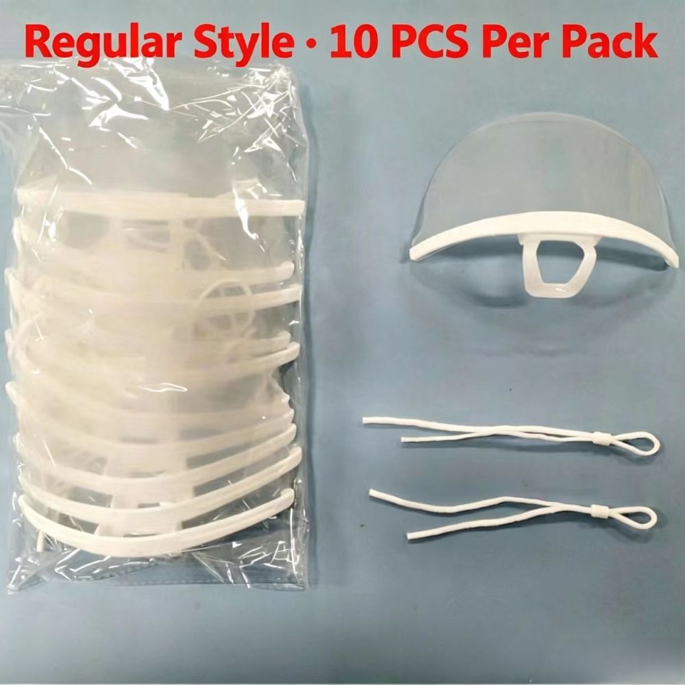 Protetor Bucal Transparente An - Mask Lanyard Adjustable avaliação e preço