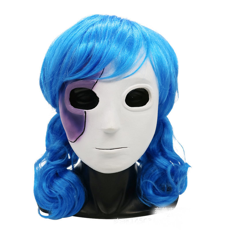 Sally Face Cosplay Costume Con - Black Face Mask Pack avaliação e preço
