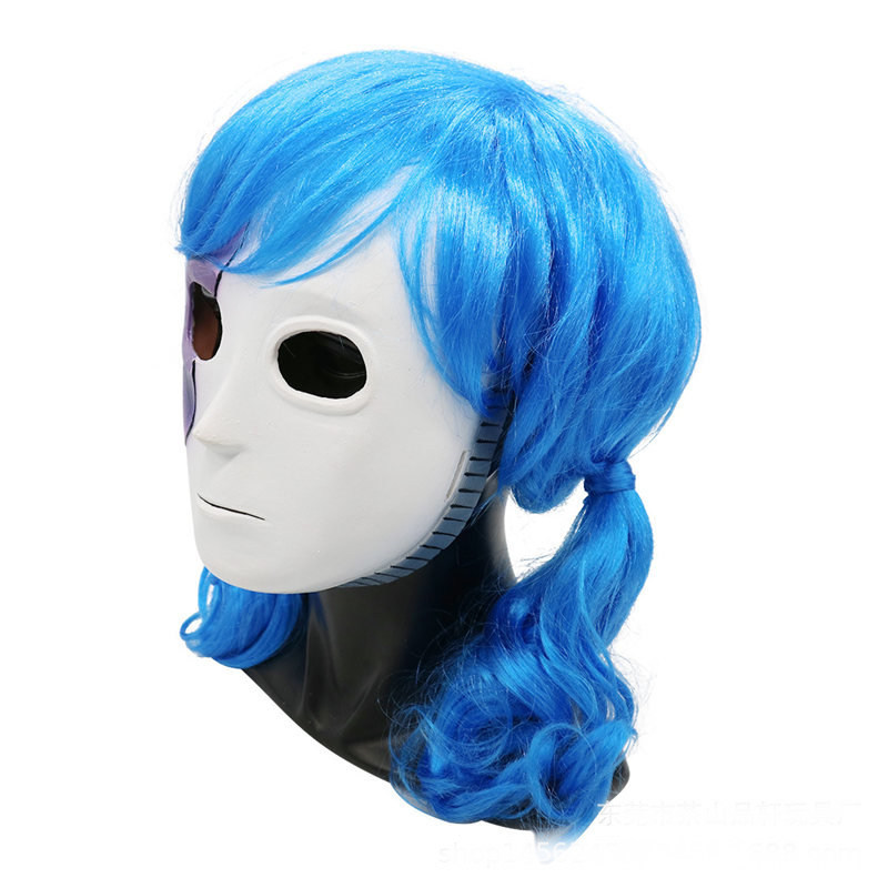Sally Face Cosplay Costume Con - Black Face Mask Pack avaliação e preço