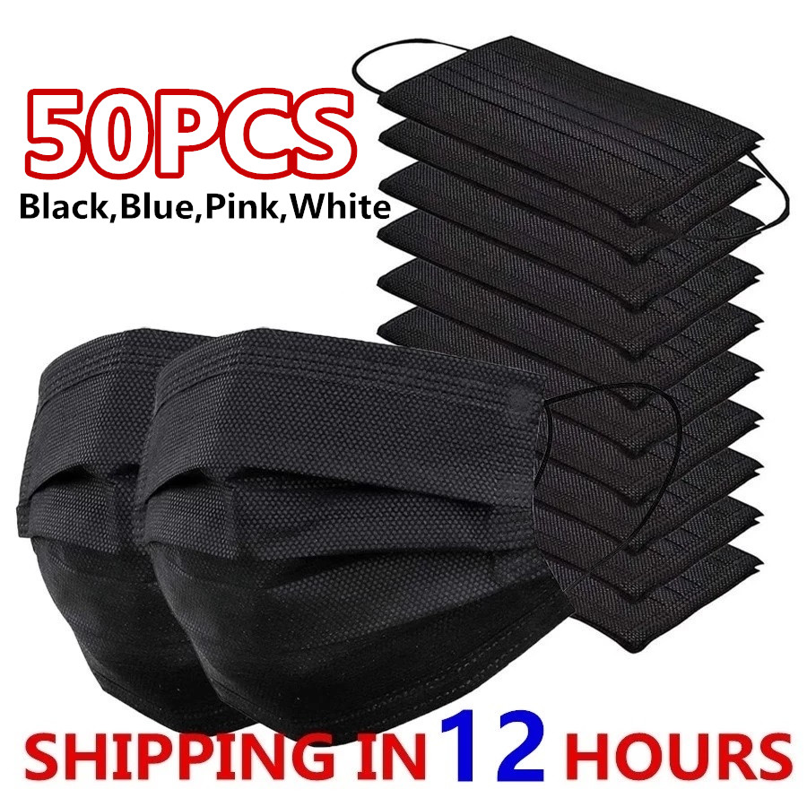 Máscaras Máscara de 3 camadas  - Black Face Mask Pack avaliação e preço
