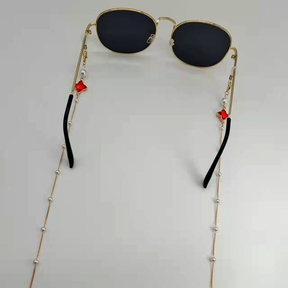 Mulheres óculos corrente de pl - Mask Chain Holder avaliação e preço