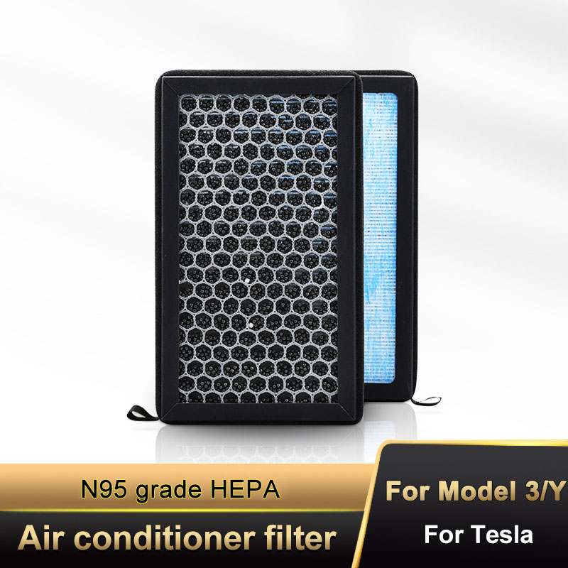 2 peças para tesla modelo 3 mo - Filter Replacement N95 avaliação e preço