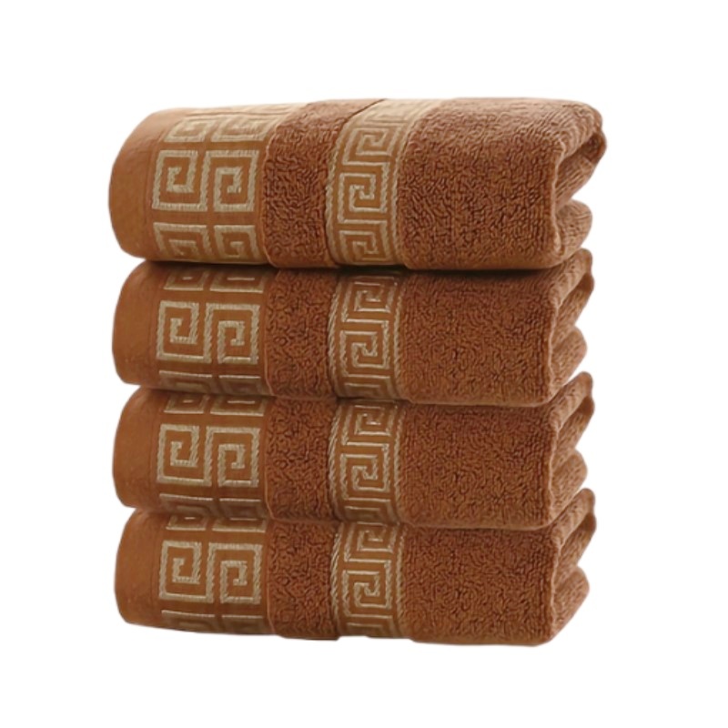 Toalhas de Algodão Marrom 1/4/ - Cloth Face Mask Washable avaliação e preço