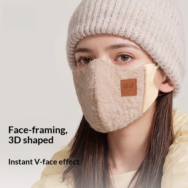 Inverno veludo quente máscara  - Cloth Face Mask Washable avaliação e preço