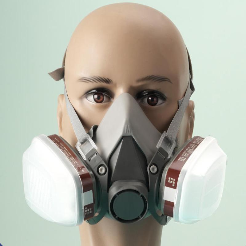 1 Conjunto de Máscara Respirat - Respirator Half Face avaliação e preço