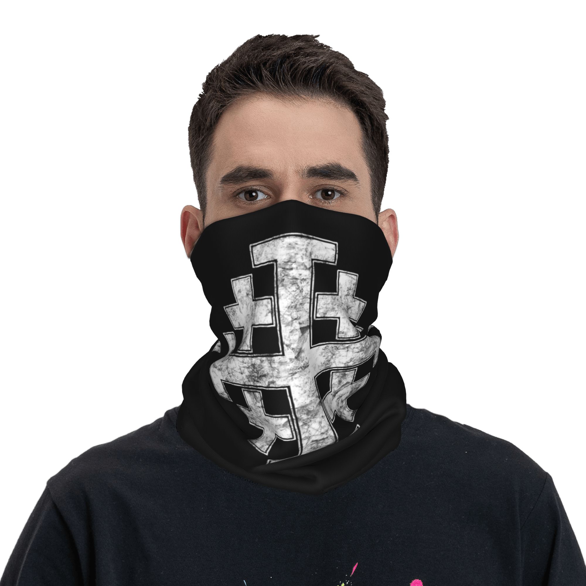 Bandana Cristã Cruz de Jerusal - Neck Gaiter Face Cover avaliação e preço