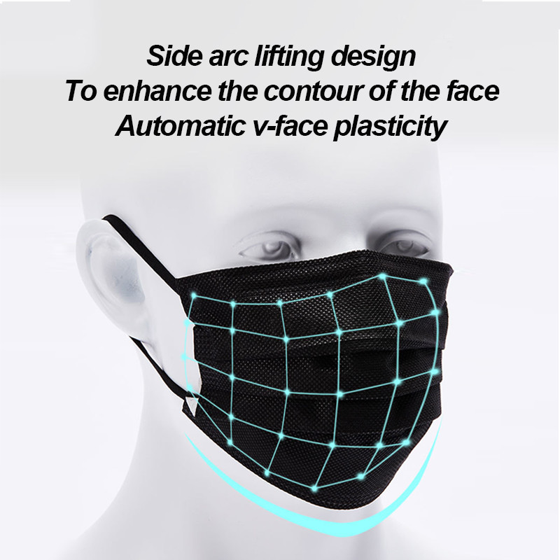 100-400 unidades de máscaras p - Disposable Surgical Mask avaliação e preço
